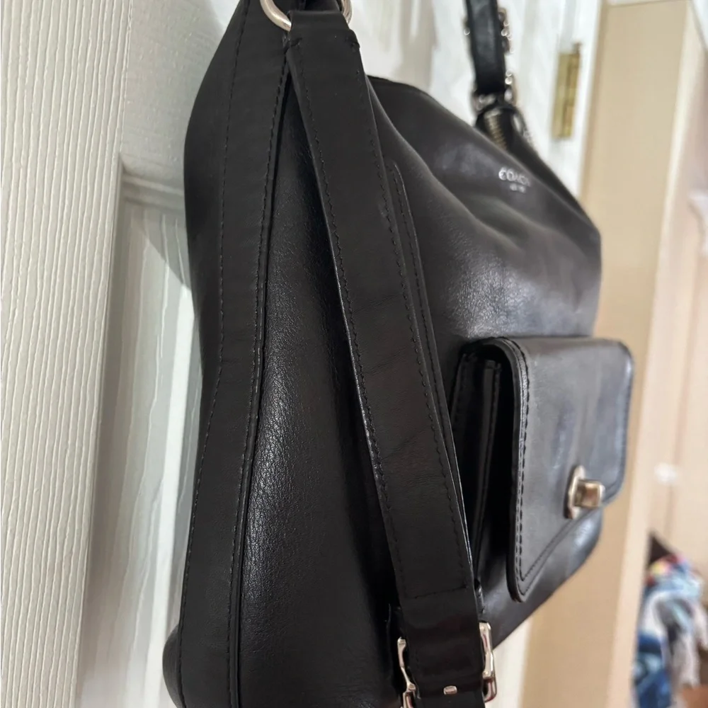 Coach B1393-22381 Legacy Courtenay Hobo Black Glove Tanned Leather Shoulder EUC - Picture 5 of 15